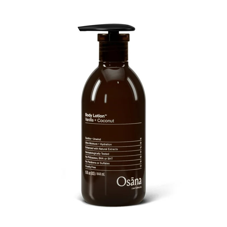 Osana Naturals Ultra Moisture + Hydration Body Lotion in Vanilla + Coconut for Dry Skin | Walmart (US)