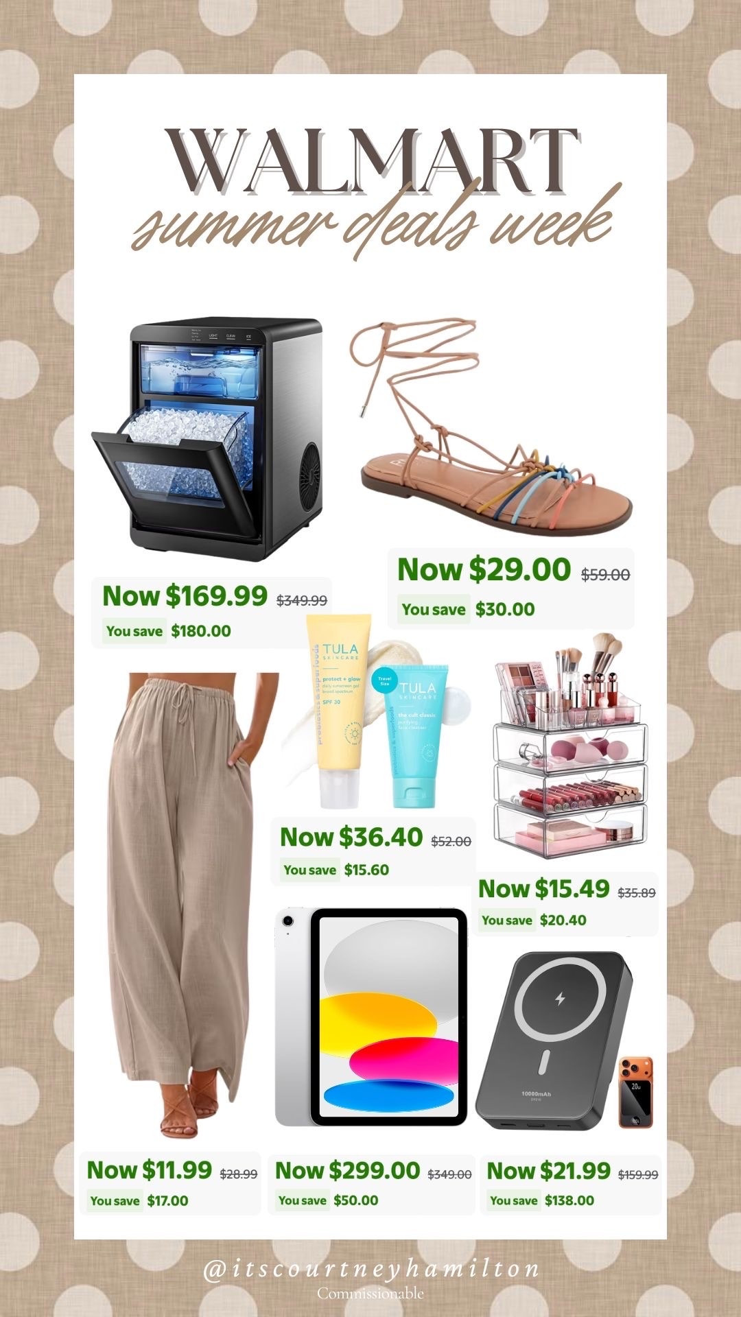 Walmart Summer Deals Week Top Deals!! 🤩🩵

Sale alert, watchnow, finds under 100, home, kitchen, fashion, beauty, Courtney Hamilton

#LTKSeasonal #LTKSaleAlert #LTKHome
