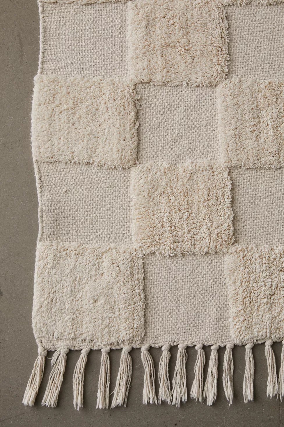 Checkerboard Hilo Minimal Tufted Rug | Urban Outfitters (US and RoW)