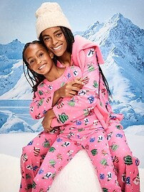 Gender-Neutral Snug-Fit Graphic Pajama Set for Kids | Old Navy (US)