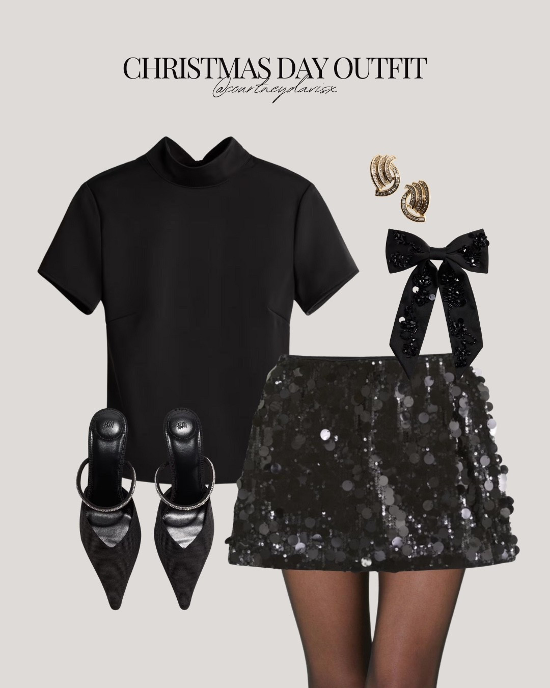 Christmas Day outfit ✨

Christmas outfit, Christmas Day, Christmas top, sequin skirt, partywear, NYE outfit, New Year’s Eve outfit, black skirt, black heels, black hair bow

#LTKfestive #LTKwinter #LTKpartywear