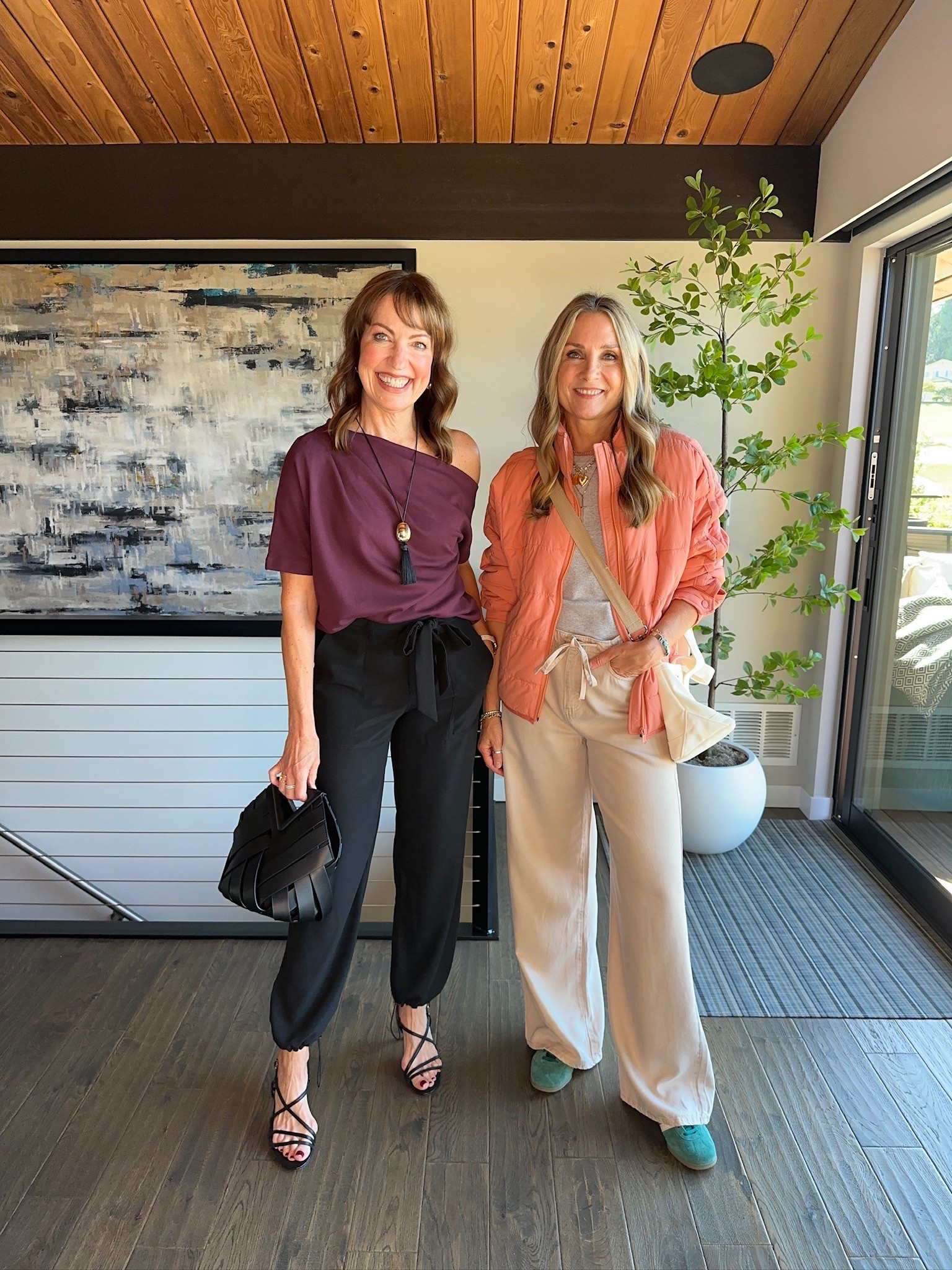 Travel happy hour outfits! Krista is headed to a winery trip and I am headed on the boat!

#LTKgrwm #LTKSeasonal #LTKOver40