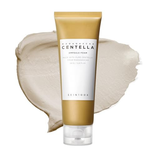 SKIN1004 Madagascar Centella Ampoule Foam, 4.23 fl.oz, Korean Face Cleanser & Makeup Remover with Centella Asiatica, Gentle Daily Cleanser for Soft Skin, Korean Skin Care | Amazon (US)