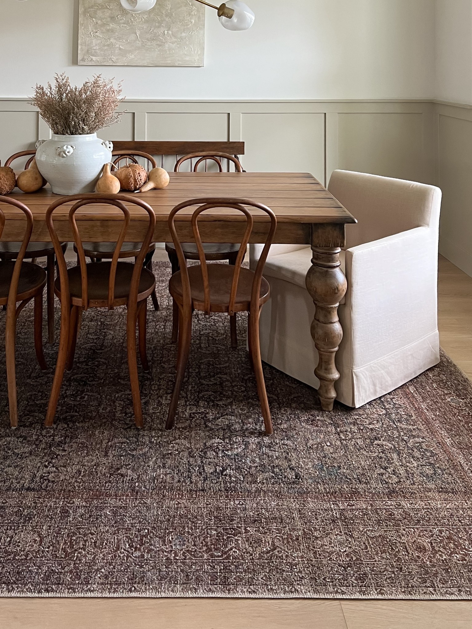 New fall rug in our dining room! Loving the moodiness of this new collection. Loloi x Amber Lewis affordable rugs 

#LTKSeasonal #LTKHalloween #LTKSaleAlert