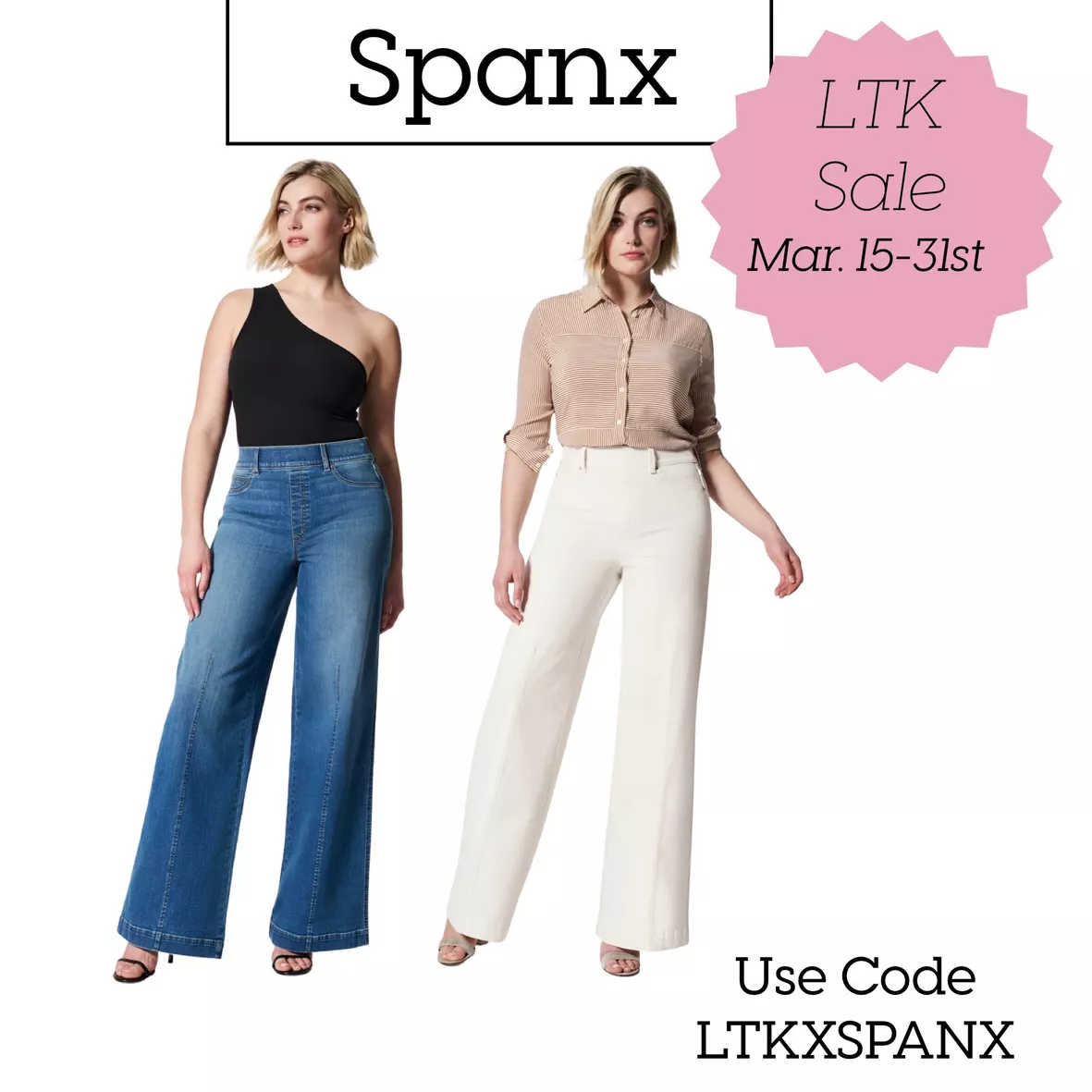 Seamed Front Wide Leg Jeans, … curated on LTK