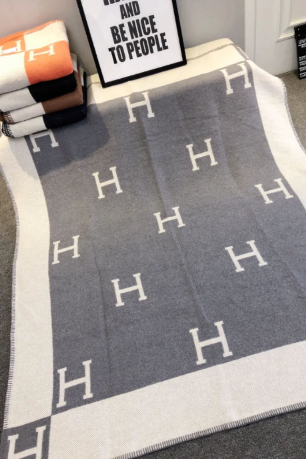 "H" Blanket | The Styled Collection