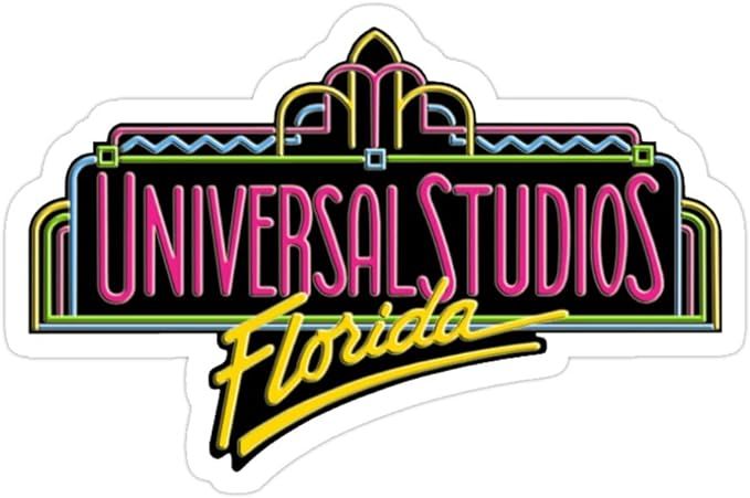 (3 PCs/Pack) Stickers Vintage Universal Studios Florida 3x4 Inch Vinyl Waterproof Decals for Wall... | Amazon (US)