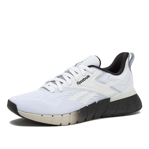 Reebok Nano Gym Sneakers for Men, Workout Mens Shoes, Footwear White/Black/Moonstone, 9.5 | Amazon (US)