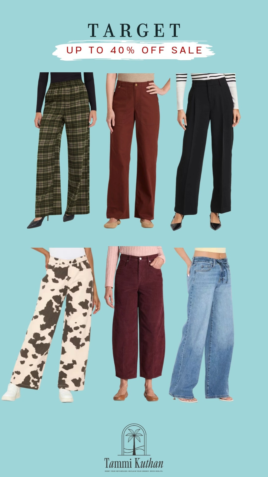 Target’s up to 40% off sale on pants is the perfect excuse to refresh your wardrobe! From cozy to chic, there’s a pair for every plan this fall 🍂🛒💫

#TargetFinds #TargetStyle #TargetSale #FallOutfits #LTKSale #AffordableFashion #WardrobeRefresh #OOTDInspo #TrendyLooks #LTKFallFashion 

 #LTKSaleAlert #LTKFindsUnder50 #LTKStyleTip