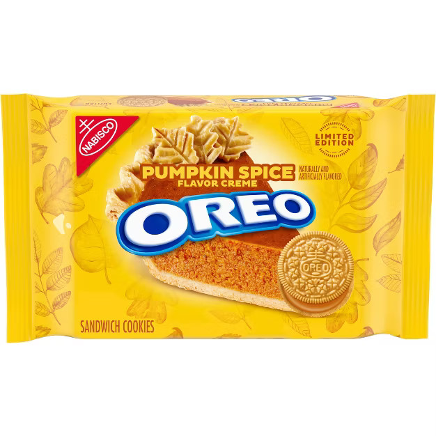 OREO Pumpkin Spice Sandwich Cookie - 12.2oz | Target