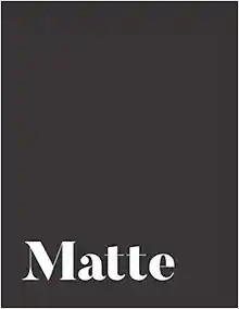 Matte: A Decorative Book │ Perfect for Stacking on Coffee Tables & Bookshelves │ Customized I... | Amazon (US)