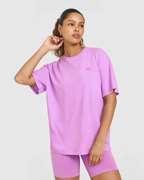 Classic Oversized Lightweight T-Shirt 
 Orchid Purple | Oner Active (UK / US)
