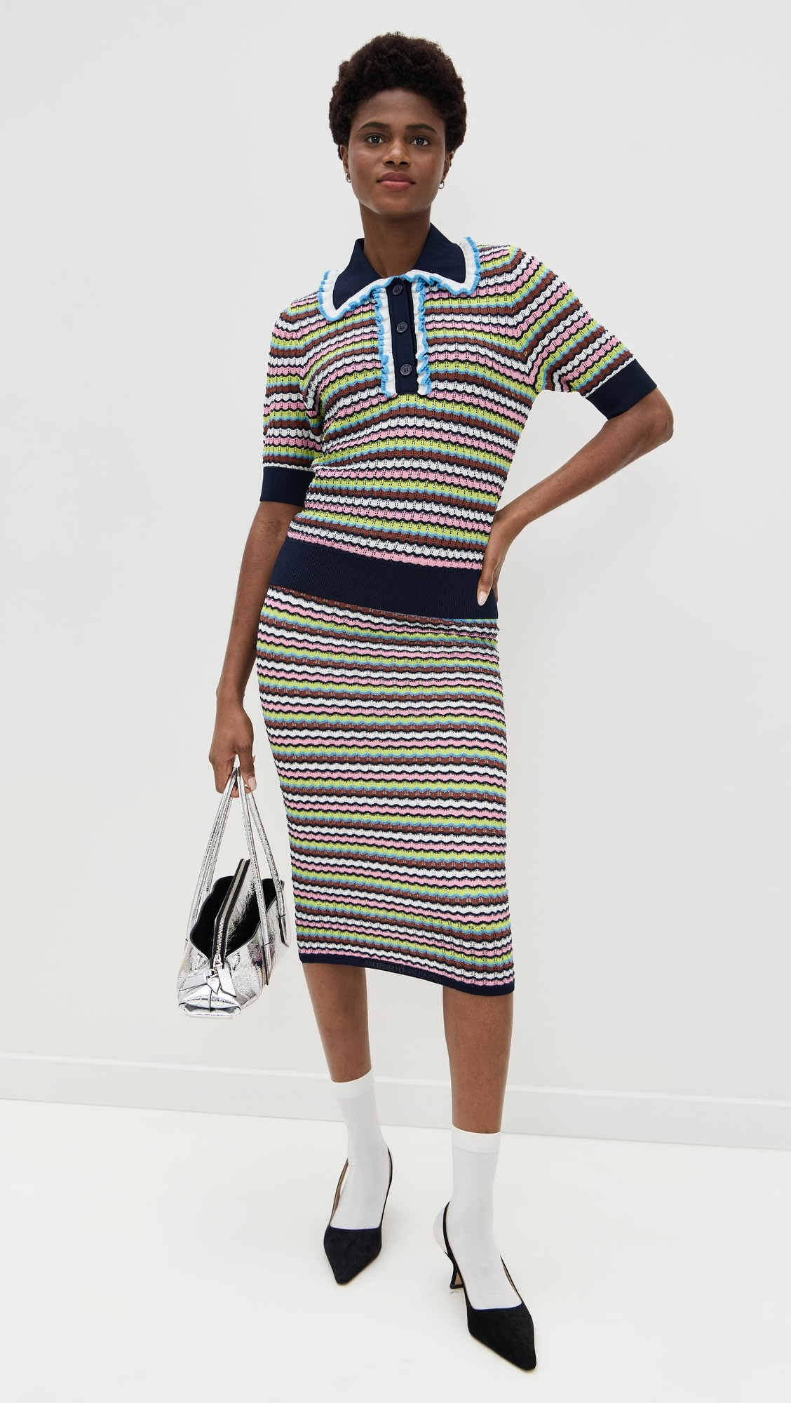 ESSENTIEL ANTWERP Himpact Striped Skirt | Shopbop | Shopbop