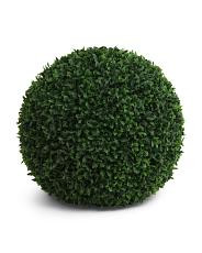 16in Uv Resistant Outdoor Safe Boxwood Ball Faux Plant | TJ Maxx