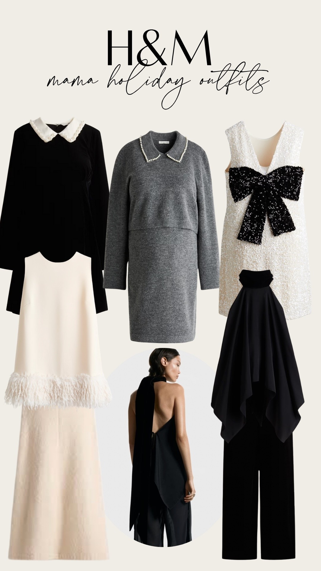 Just purchased all of these bump friendly holiday looks from H&M! 20% off in app. Several of these would be fun for a holiday party!  

#LTKHoliday #LTKFindsUnder100 #LTKParties