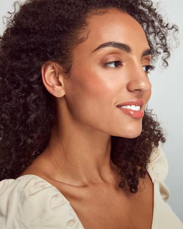 Texas Stud Earrings in 18k Gold Vermeil | Kendra Scott