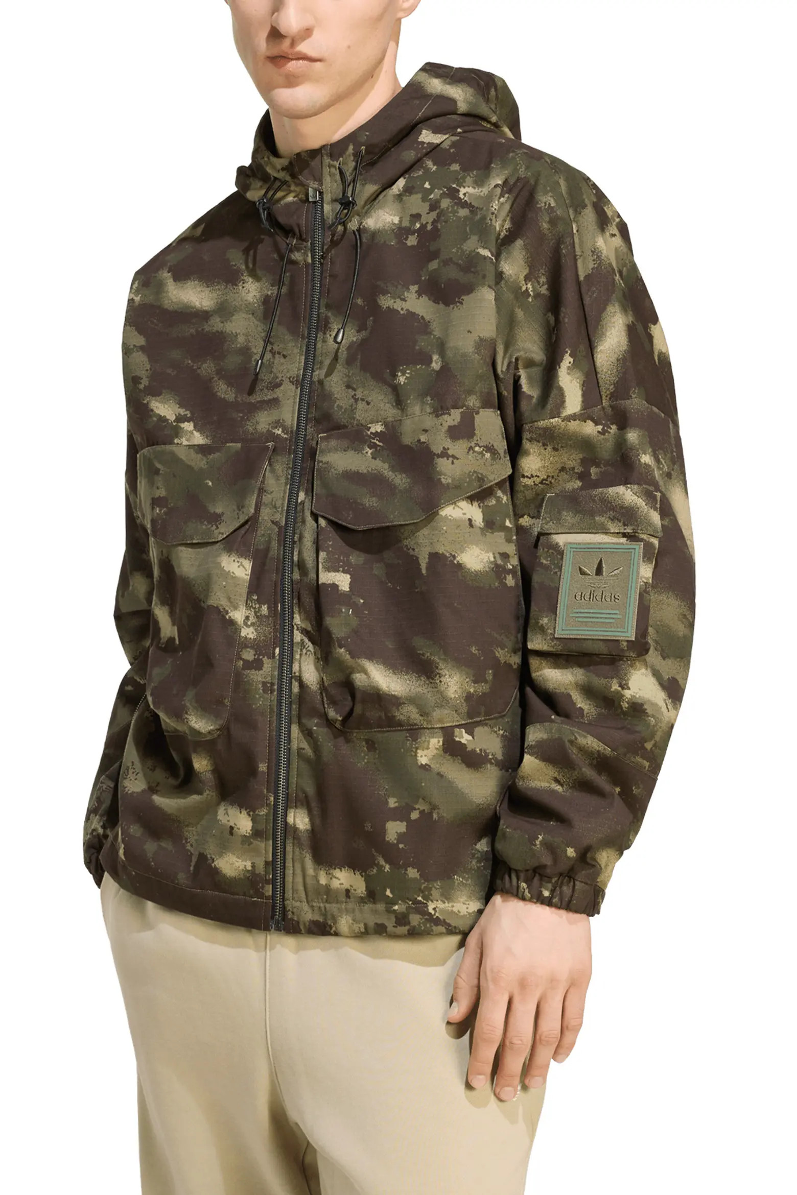 Camo Hooded Utility Jacket (Men) | Nordstrom | Nordstrom