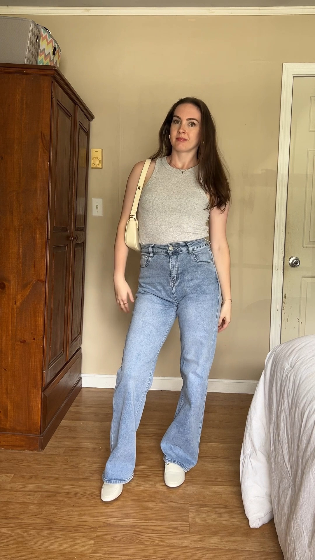 Love a neutral fit 🤍 wearing this old navy top in a size medium 

Ootd, old navy, purse, amazon purse, amazon, amazon shoes, fall shoes, fall outfit

#LTKSeasonal #LTKShoeCrush #LTKItBag