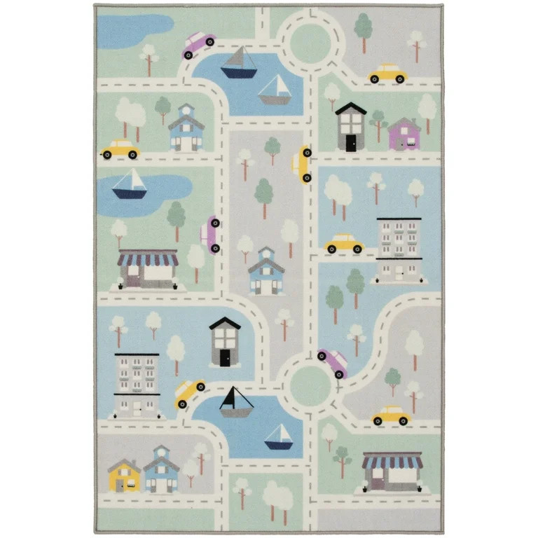 Mainstays 36"x56" Playmat Indoor Area Rug | Walmart (US)