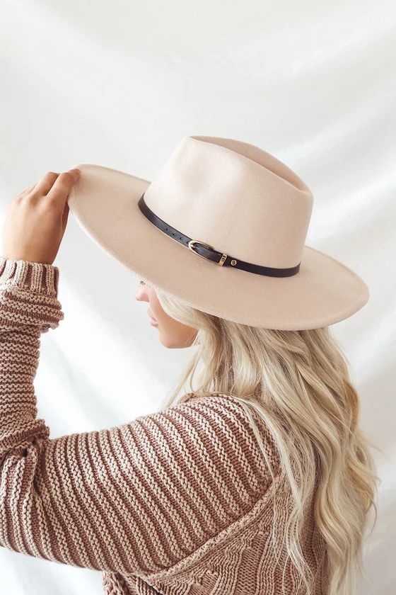 Perfect One Beige Wide Brim Hat | Lulus (US)