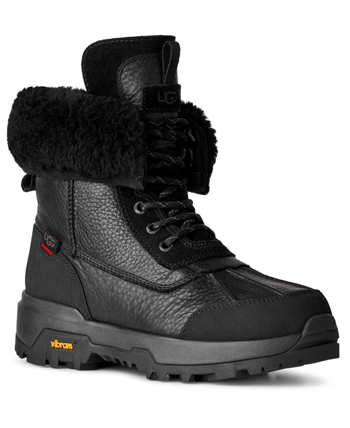 Ugg Women's Adirondack Xxv Round Toe Boots - Black | Macy's
