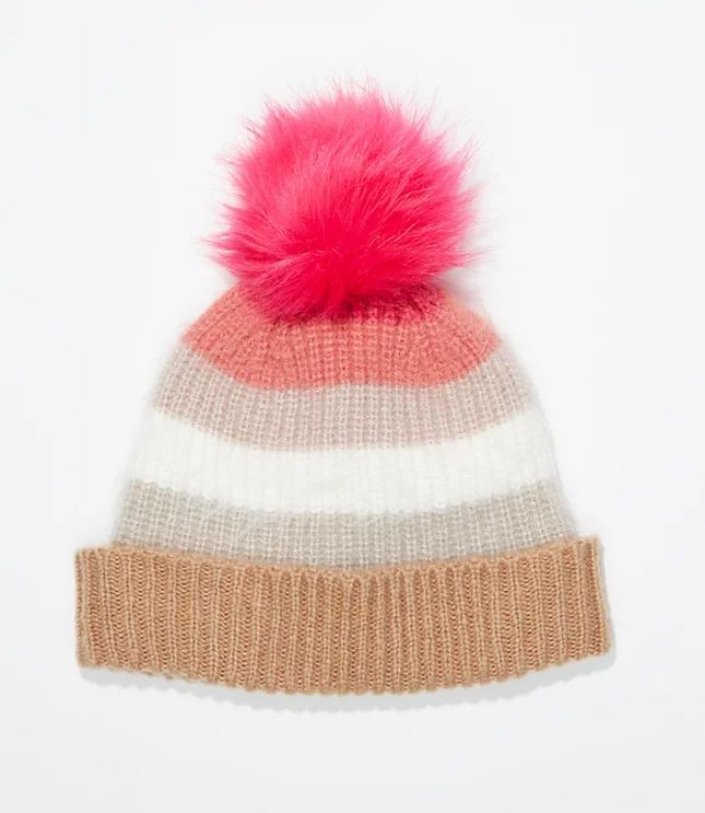 Ombre Pom Pom Hat | LOFT | LOFT