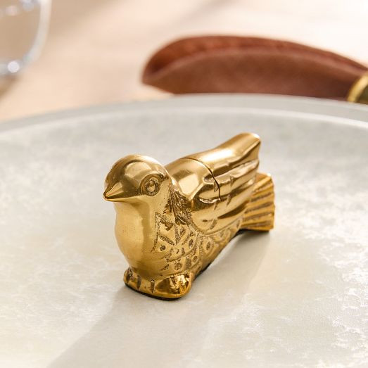 Festive Bird Place Card Holder | West Elm (US)