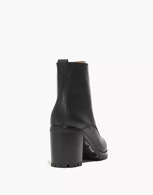 The Alyce Zip-Front Lugsole Boot | Madewell