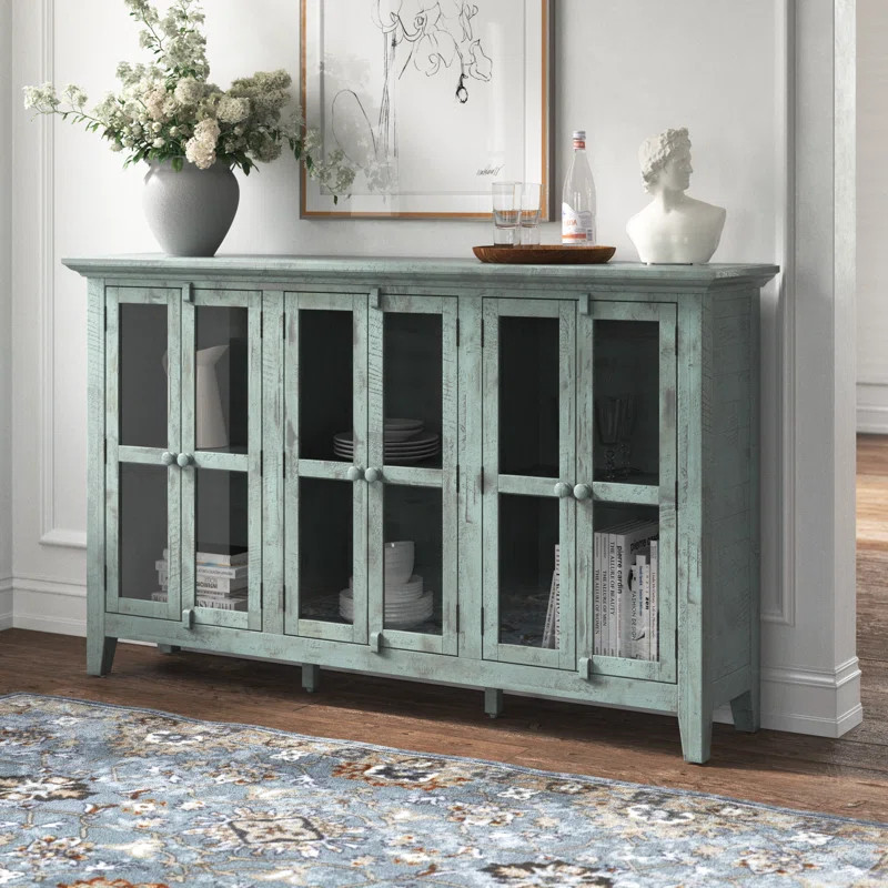Claire 70" Wide Acacia Wood Sideboard | Wayfair North America