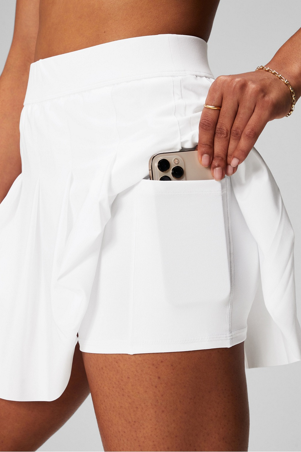 Pleated Skirt With Built-In Short | Fabletics - North America