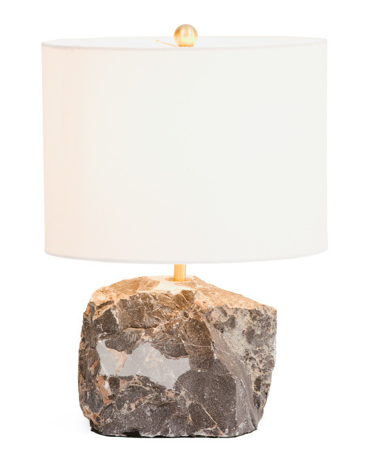 15x11 Marble Table Lamp | TJ Maxx