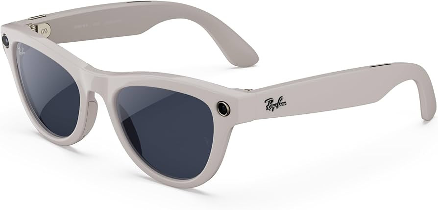 Ray-Ban Meta (Gen 2), Skyler, Shiny Chalky Grey | Smart AI Glasses for Men, Women — 2x Battery ... | Amazon (US)