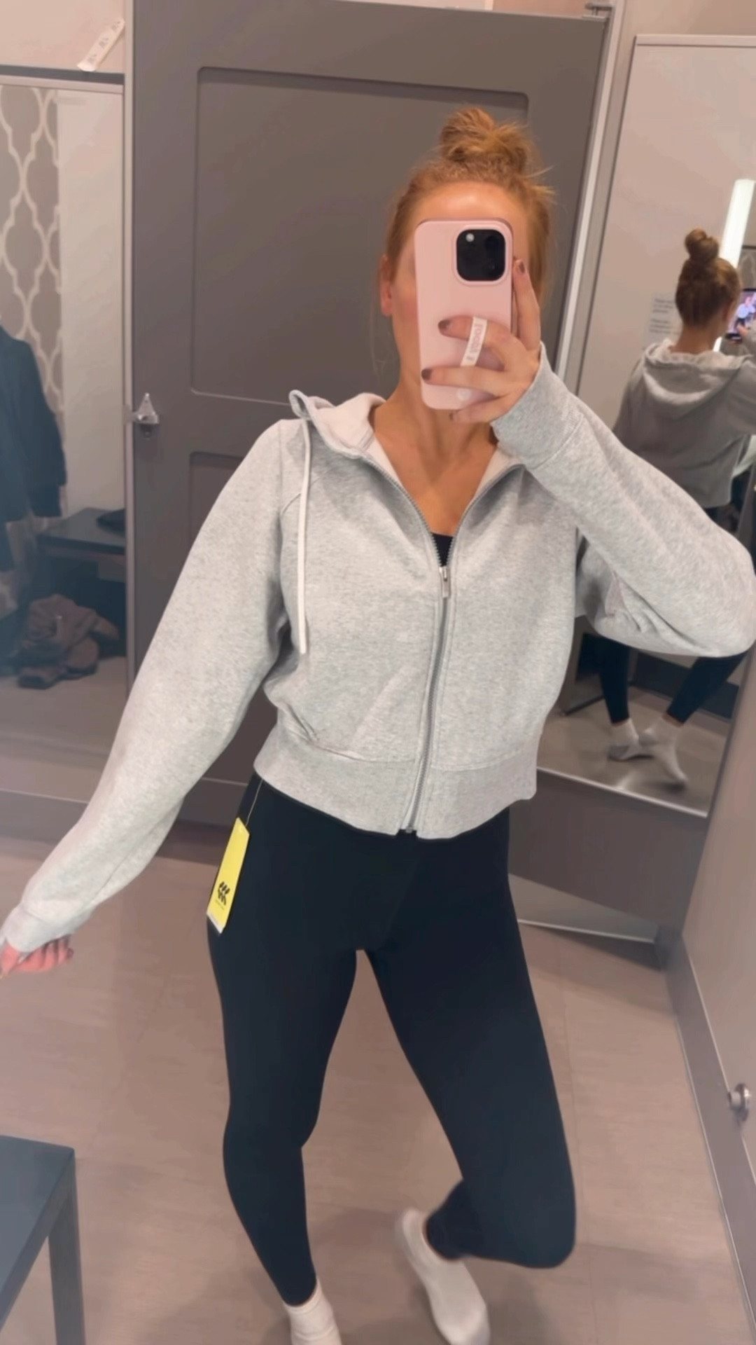 SUCH a good classic zip up that is just flattering and good quality. TTS - in a small 
Leggings are classic favs too - TTS - in a small

#LTKActive #LTKFitness