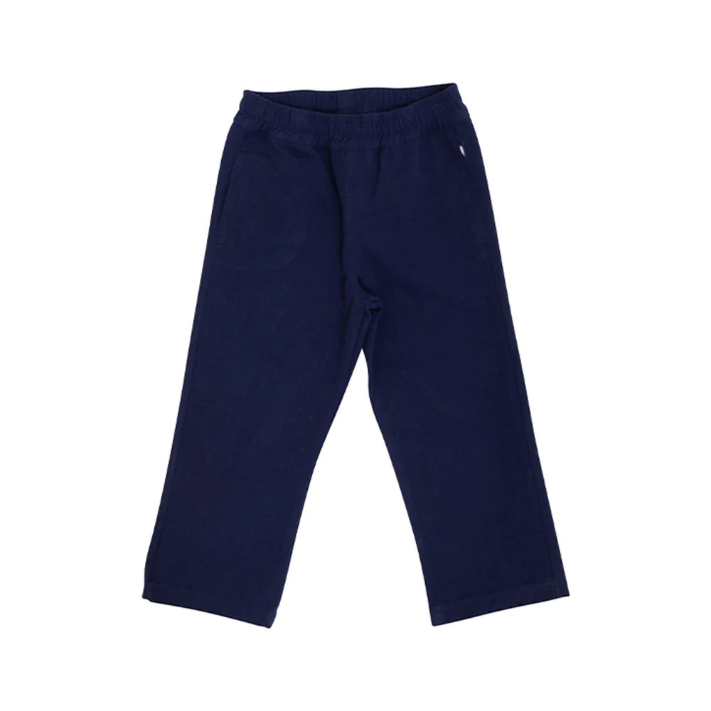 Sheffield Pants - Nantucket Navy with Richmond Red Stork | The Beaufort Bonnet Company