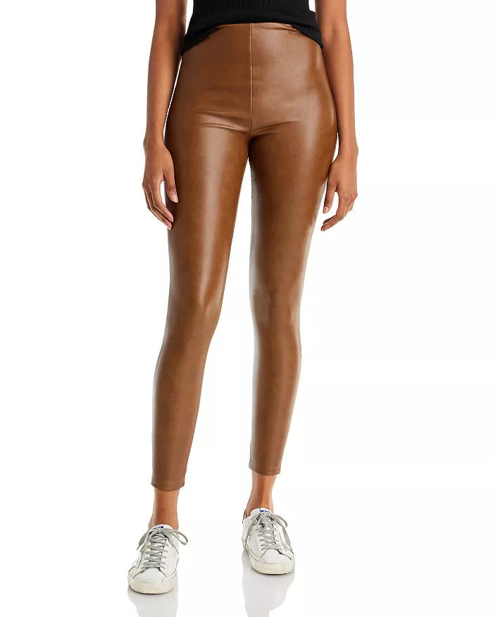 AQUA Faux Leather High Waist Leggings - 100% Exclusive Women - Bloomingdale's | Bloomingdale's (US)