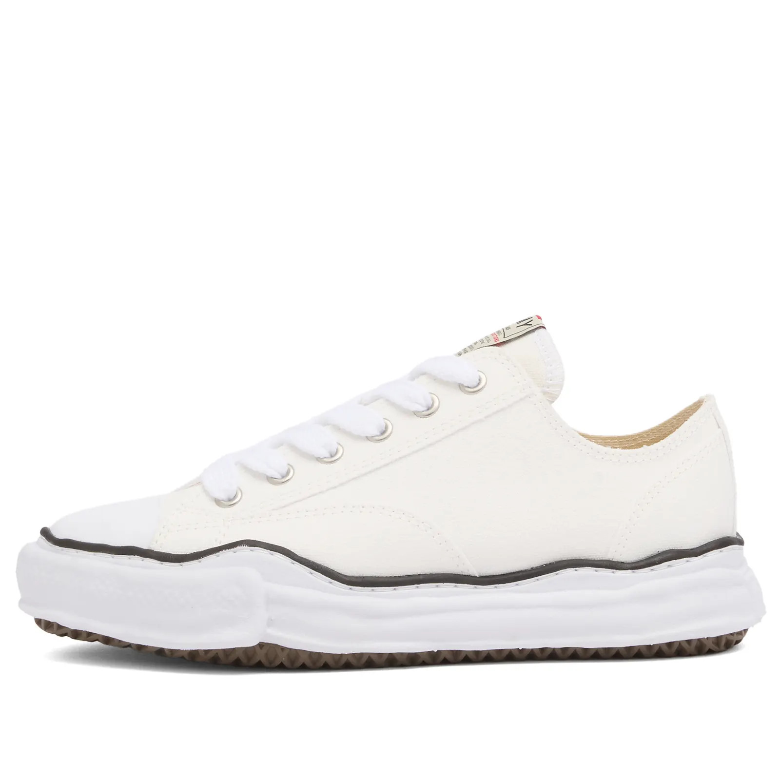 Maison Mihara Yasuhiro Men's Peterson Canvas Low-Top Sneaker White | END. Clothing