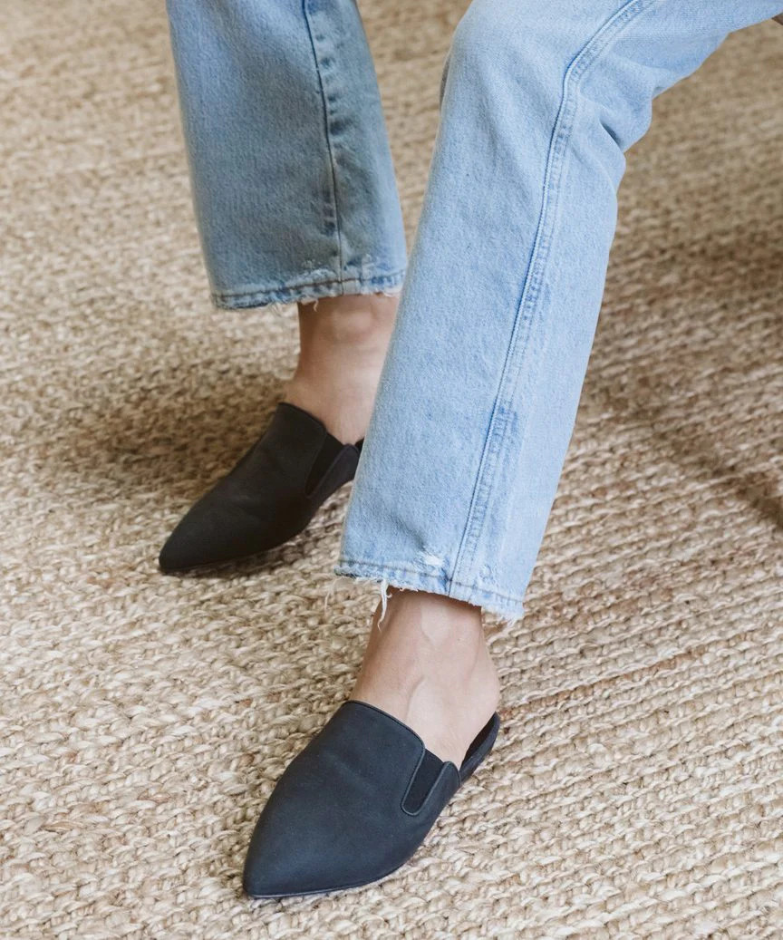 Oiled Leather Mule | Jenni Kayne