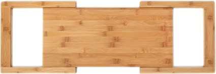 Lipper International Bamboo Wood Over-the-Sink Expandable Cutting Board, 34" x 11 1/2" x 3/4" | Amazon (US)