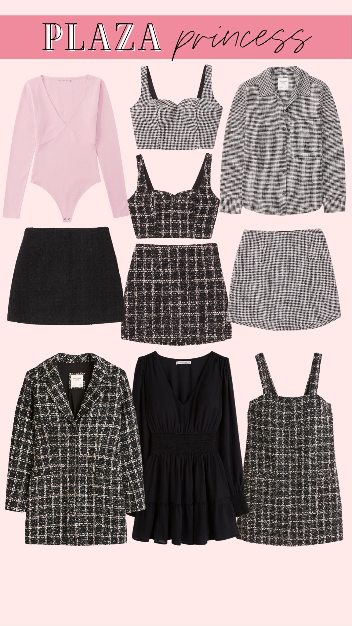 25% off Abercrombie, Plaza Princess, plazacore, tweed jacket, tweed set, tweed skirt, tweed dress, preppy style, Gossip Girl, fall outfits

#LTKSale #LTKunder100 #LTKsalealert