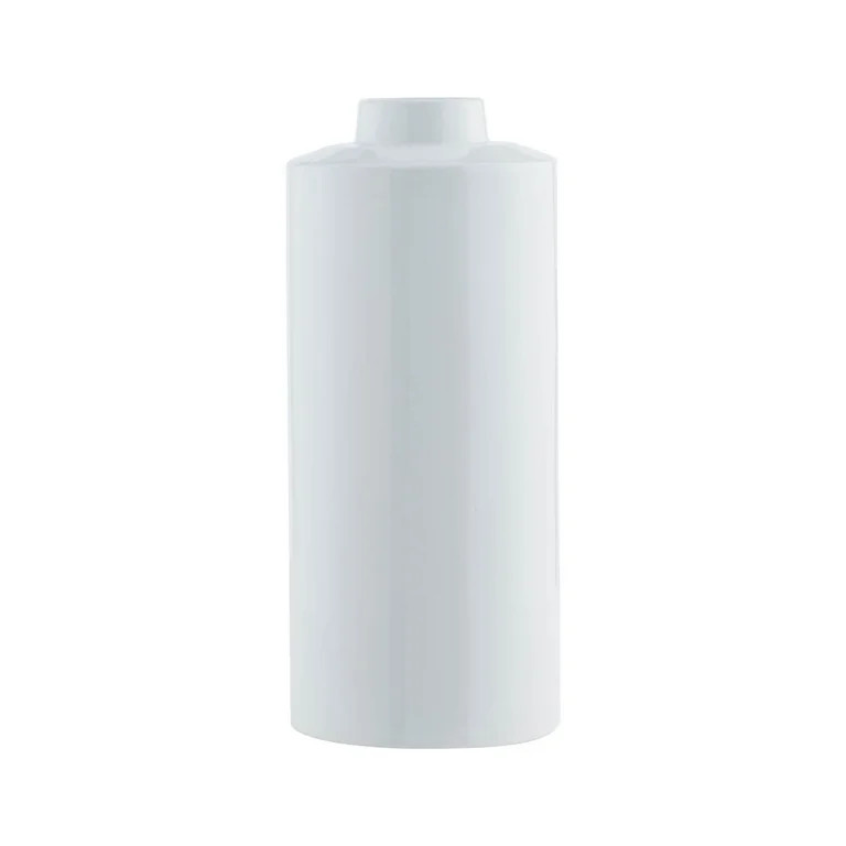 Mod Retro Tall White Ceramic Vase 14.5"H | Walmart (US)
