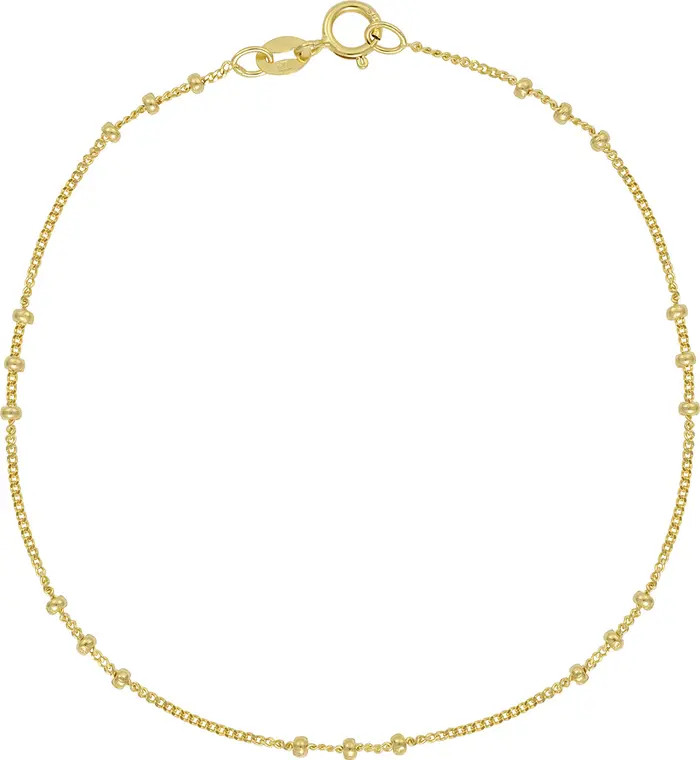Bony Levy BLG 14K Gold Station Bracelet | Nordstrom | Nordstrom