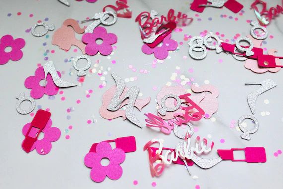 Barbie Confetti  Barbie Bride  Barbie Birthday  | Etsy | Etsy (US)