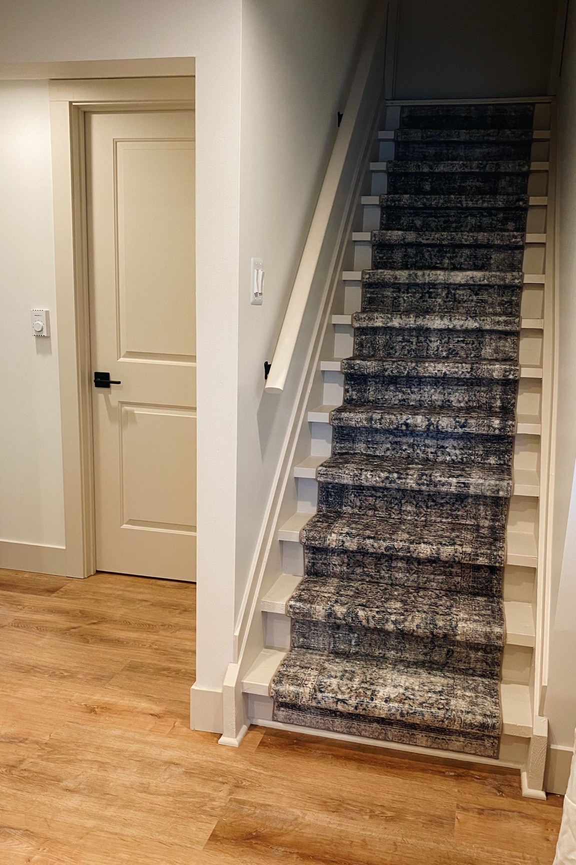 DIY stair runner 



Carpet runner, dark runner, cozy rug, area rugs, pattern area rugs, door hardware, door handles, black handles, carpet stapler, carpet tape

#LTKfamily #LTKhome #LTKunder100