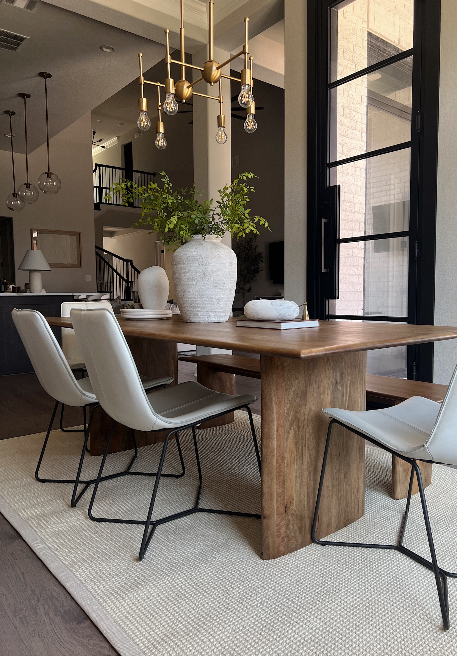 Rugs USA | Ivory Reagan Geometric Textured Rug🏡 (pictured 6x9)