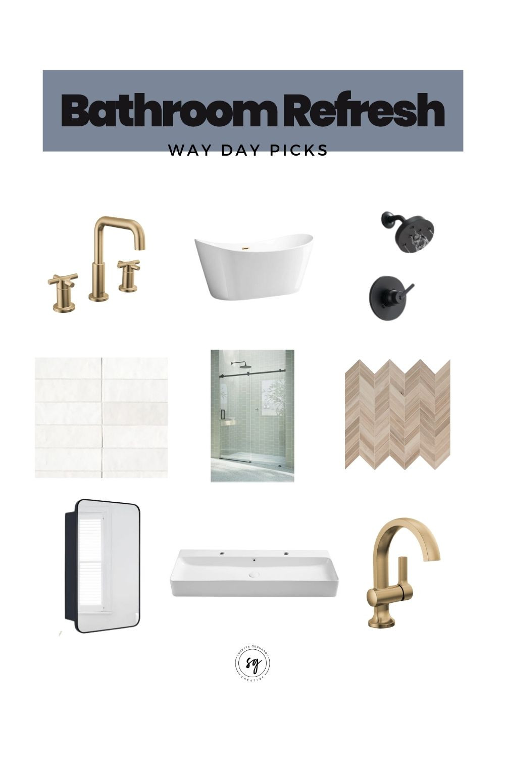  If a bathroom refresh is on your mind d this spring, you’ll definitely want to check out the Way Day sale (running the 26-28). There are amazing deals for home decor and  it’s a great place to score some designer favorites, like white Cloe tile and gorgeous Delta faucets 😍.

Check back tomorrow throughout the sale for more curated picks!

Xoxo, Suzette



 

#LTKSaleAlert #LTKHome