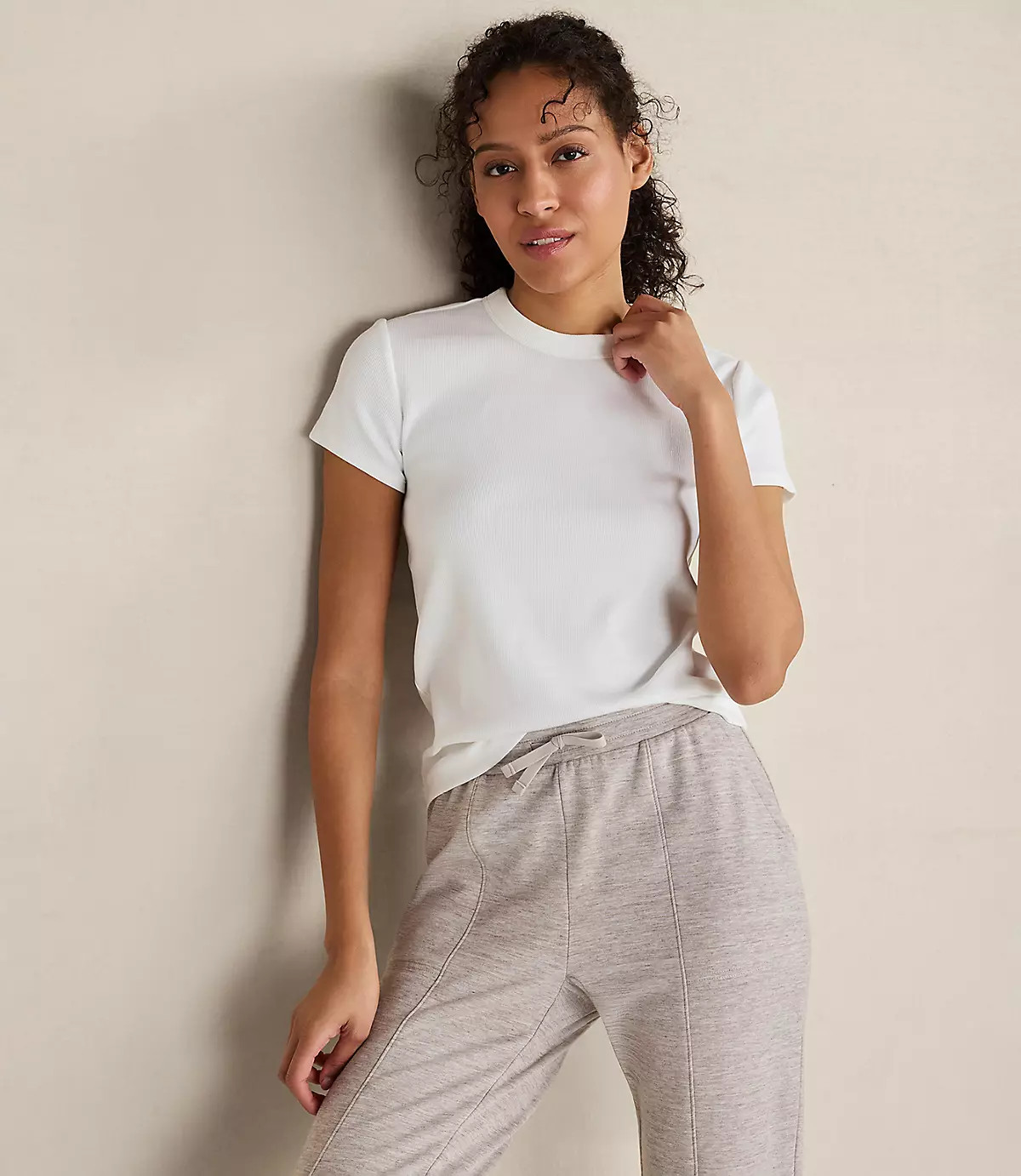 Haven Well Within Essential Organic Cotton Short Sleeve Tee | LOFT