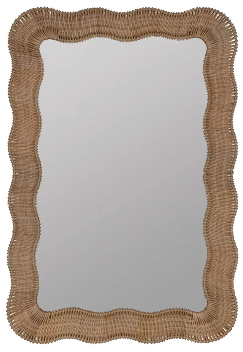 Linden Scalloped Wall Mirror | Stoffer Home