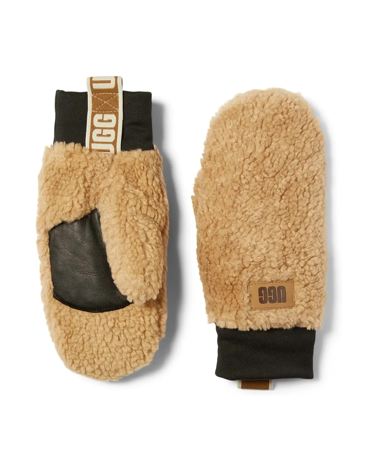 UGG Sherpa Mitten with Logo | Zappos