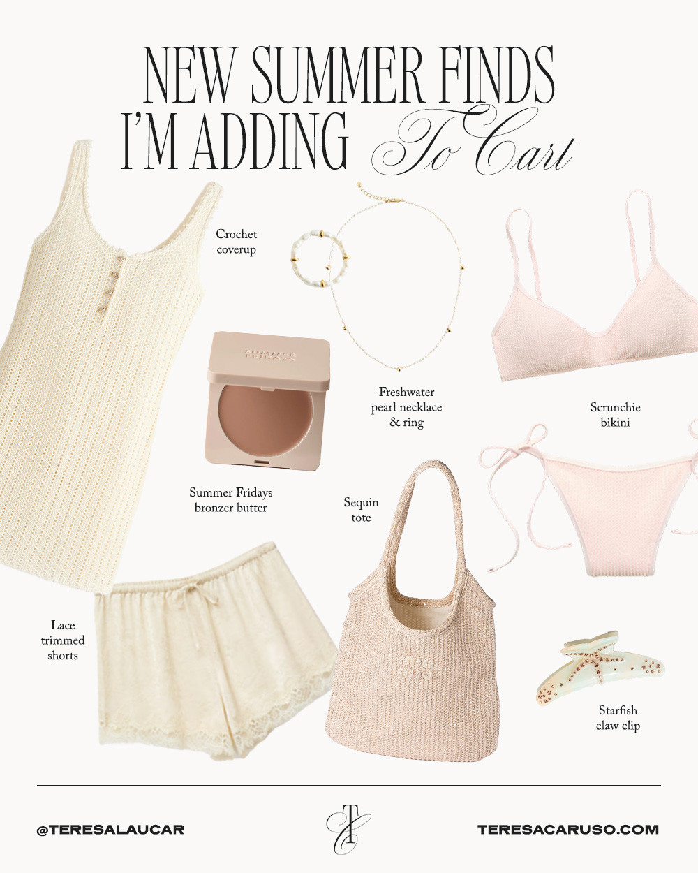 New Summer Finds I'm Adding to My Cart! 

 