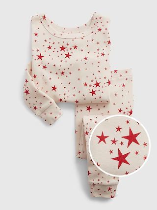 babyGap 100% Organic Cotton Star PJ Set | Gap (US)